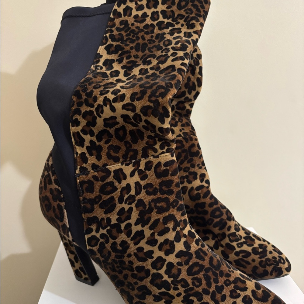 Chrome Hearts Brown and Black Heeled Boots NWOB Never Worn